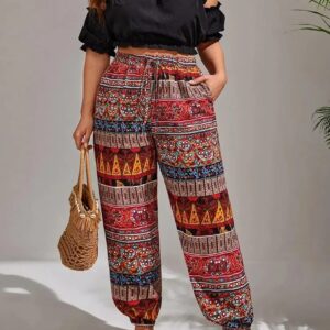Cotton Patiala Printed Pant