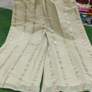 Womens Raw silk Plazzo